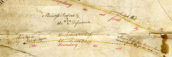 Grindleton and Harrop dispute map